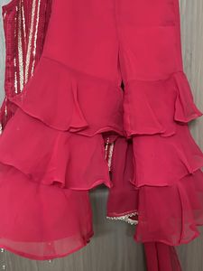New  Kurta Set with Sharara for 6-8 y