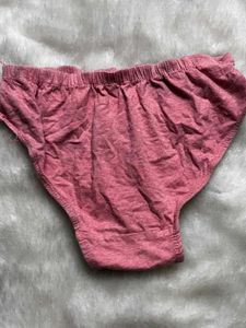 Pink Cotton Briefs