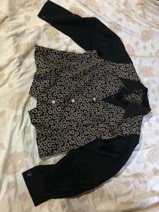 Indo western design shirt