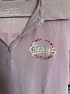 Pink y2k Polo Shirt
