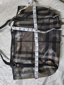 Burberry Haymarket Check Hobo Bag