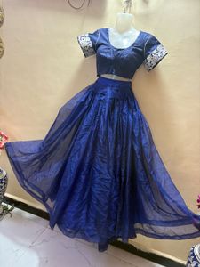 Blue Lehenga Choli Set
