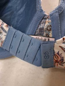 36D Boho Floral Print Bra