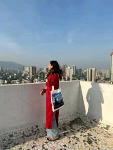 Stylish Red cotton Kurta