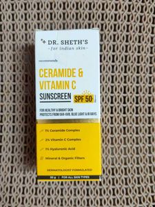 Dr. Seth's Ceramide & Vitamin C Sunscreen SPF 50