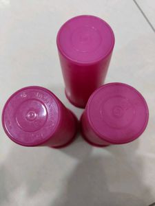 1 Set of 3 Pink Tumblers (350 ml)
