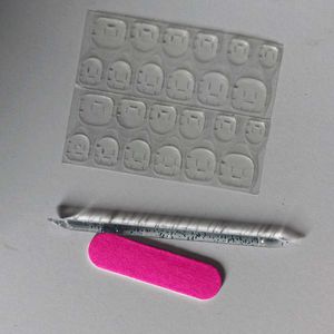 Chrome nails set of 24