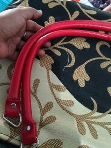 Red Handbag Straps