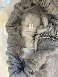 Comfortable Grey Sweatpants wide leg