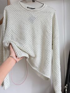 🚨sale🚨beige Knit Long Sleeve Top