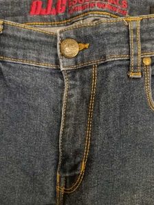 Denim Washed Blue Jeans | Free Delivery