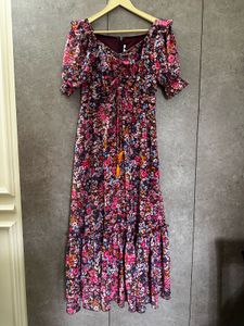 Floral Print Midi Dress