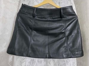 H&amp;M Faux Leather Mini Skirt