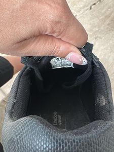 Black Casual Lace-Up Shoes