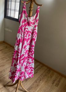 Vibrant Floral Maxi Dress