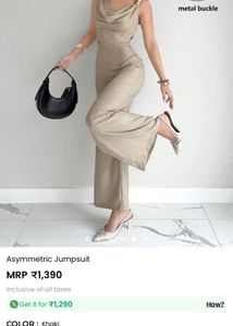 Stylish Asymmetric Jumpsuit