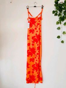 Vibrant Floral Maxi Dress