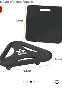 NEW Ab Wheel Roller Exercise Machine with Knee Mat