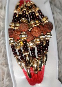 Rakhi thread (Rudraksha Design) | Set of 12 | Unop