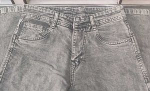 Gray Denim Jeans