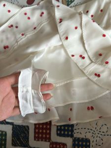 ZARA Cute Strawberry Print Mini Skirt