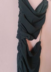 Elegant Ruched Bodycon Dress