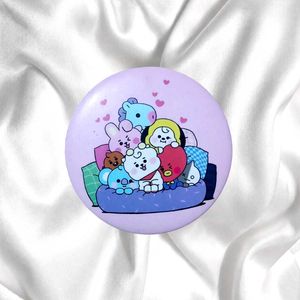 BTS BT21 Character Brooch Pin