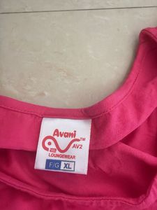 Cute Pink Maternity Dress