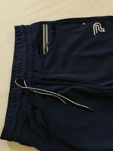 Men's Navy blue sports stretchable track pants