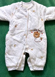 Cute Cake Bear Baby Snowsuit for winter