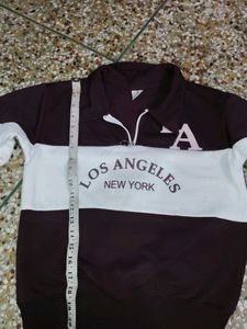 Stylish Los Angeles New York Graphic Hoodie