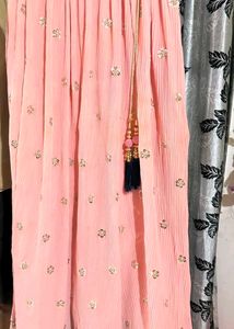 Beautiful Pink Embellished Lehenga