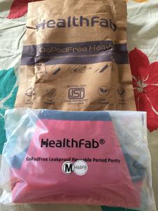 HealthFab Red &amp; Black Period Panty