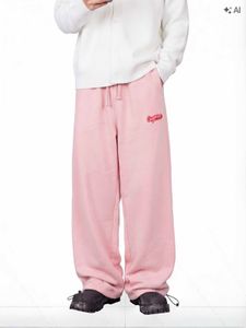 Pink Cute Sweat Pant Trouser