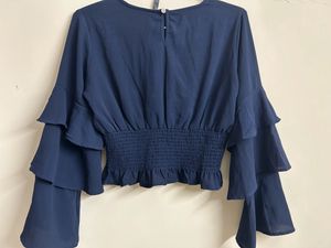 Beautiful Flared Sleeved Top
