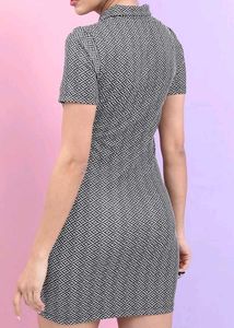 Savage Collar mini Dress