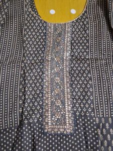 Elegant Printed Kurta Set with Dupatta