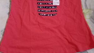 Cute Red Pajama Top