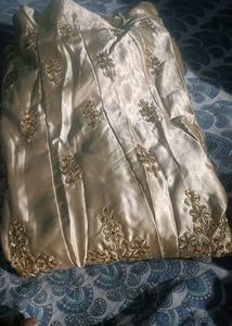 Bridal Lehenga Colour Cream
