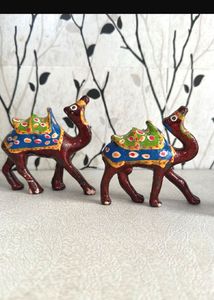 Decorative Camel Figurines Set