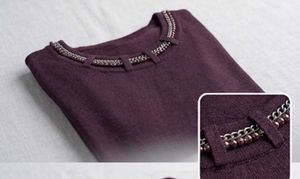 Embellished coffee brown Top