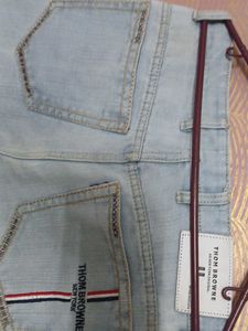 Light Wash Straight Leg Jeans