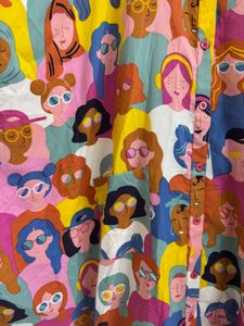 New Print Kaftan Pocket Dress (buy1get1)