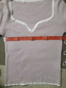 Ribbed Knit Top