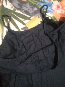 Navy Blue Slip Dress
