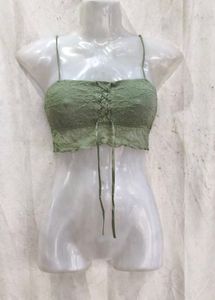 6258. Cute sage top