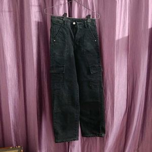 Black Cargo Pants