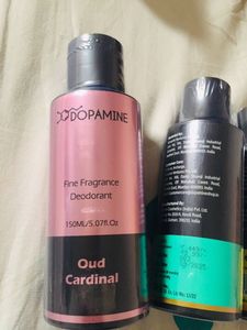 Packed👻Dopamine Perfumed Deodorant Set of 3 Perfu