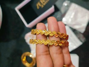 1gram Gold Zeraki bangles set of 3