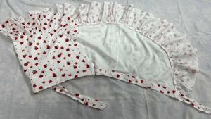 floral wrap ditsy skirt